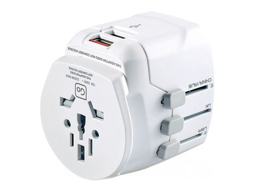Picture of GO TRAVEL - ADAPTOR WORLDWIDE + 2 USB